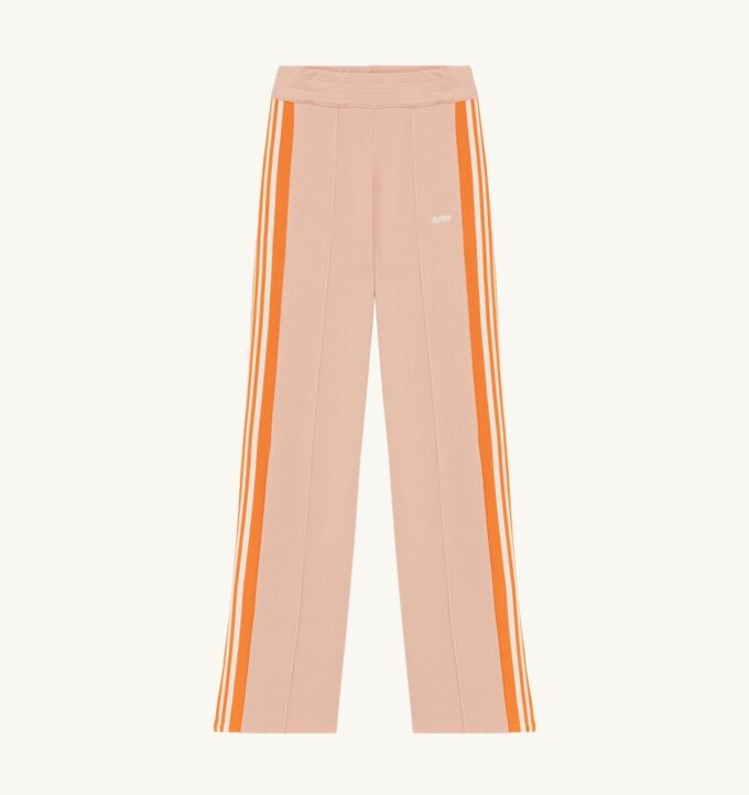 Gestrickte Tennis-Jogginghose aus Viskose für Damen