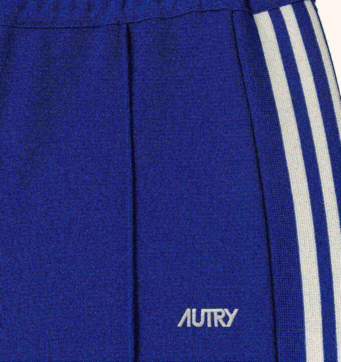 Gestrickte Tennis-Jogginghose aus Viskose für Herren