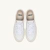 GOLF LOW SNEAKER AUS WEISSEM LEDER GOLF LOW SNEAKER AUS WEISSEM LEDER