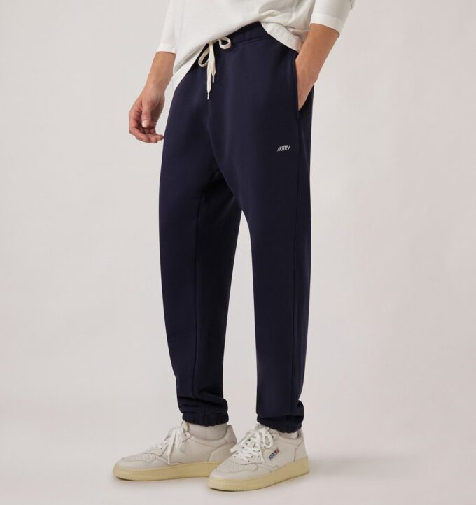 Herren-Jogginghose mit gesticktem Autry-Logo Herren-Jogginghose mit gesticktem Autry-Logo