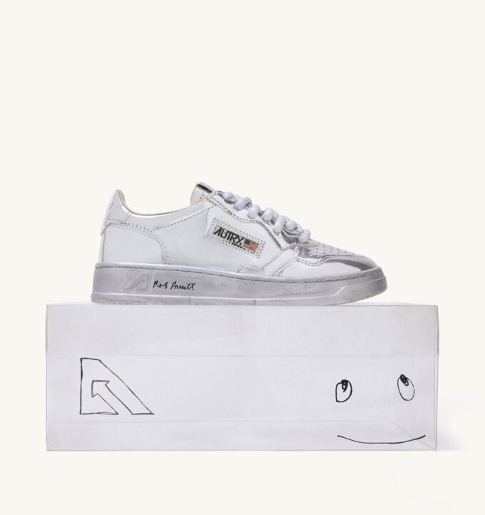 Herren-Sneaker ‚ROB PRUITT‘ MIRROR-FINISH MEDALIST LOW‘