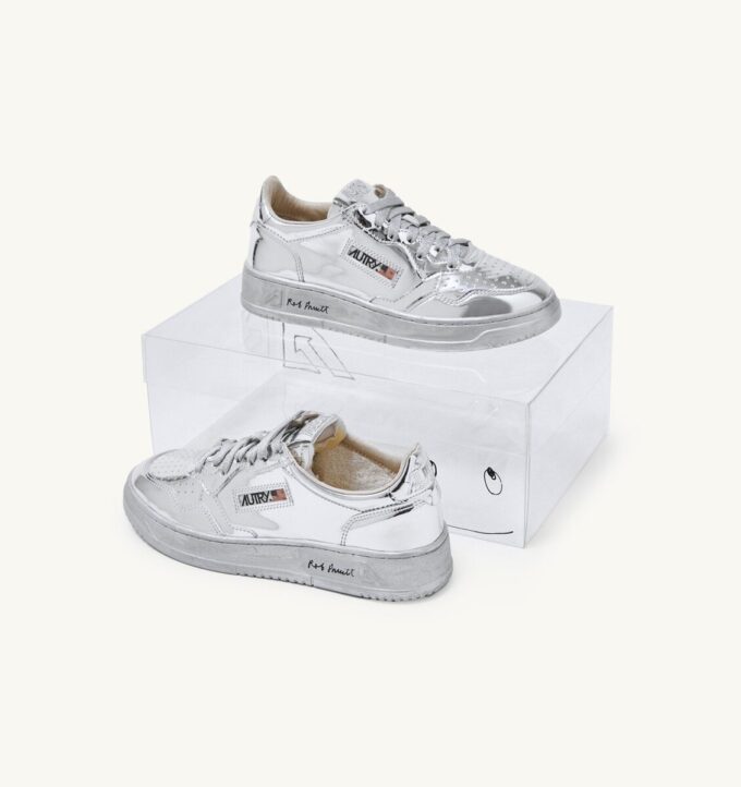 Herren-Sneaker ‚ROB PRUITT‘ MIRROR-FINISH MEDALIST LOW‘