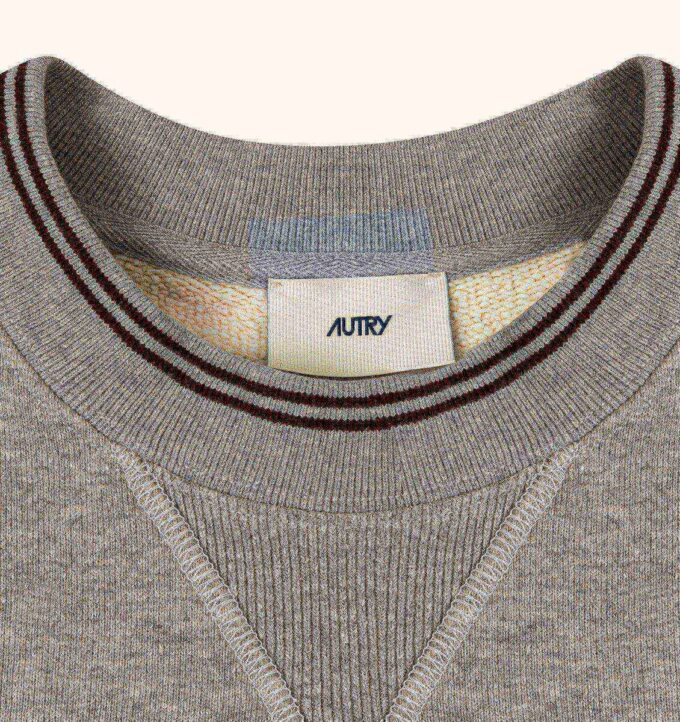 Herren-Sweatshirt mit College-Karo