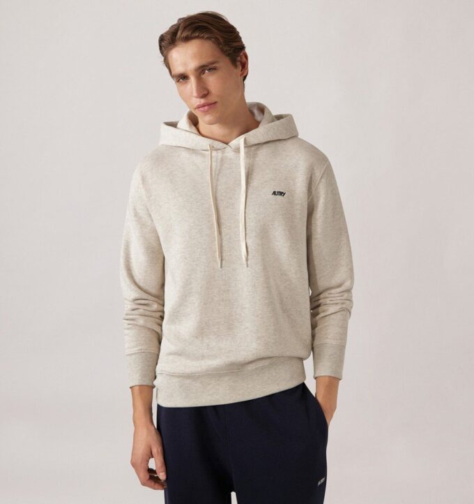 HOODIE MIT GESTICKTEM AUTRY-LOGO