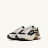 HYPERWAY SNEAKER AUS SCHWARZ-SILBER LAMINIERTEM LEDER UND MESH HYPERWAY SNEAKER AUS SCHWARZ-SILBER LAMINIERTEM LEDER UND MESH