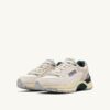 HYPERWAY SNEAKER AUS WEISSEM UND ROSA MESH UND WILDLEDER