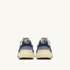 HYPERWAY SNEAKER IN ENSIGN BLAU UND SILBERTON WILDLEDER UND MESH