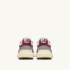 HYPERWAY SNEAKER IN WEINROT UND SILBERNEM MESH UND WILDLEDER HYPERWAY SNEAKER IN WEINROT UND SILBERNEM MESH UND WILDLEDER