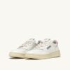 KÖRBE-MEDAILLENGEWINNER LOW EN CUIR BLANC ET ROUGE KÖRBE-MEDAILLENGEWINNER LOW EN CUIR BLANC ET ROUGE