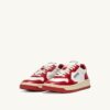 KÖRBE MEDAILLENGEWINNER NIEDRIG ZWEIFARBIG IN CUIR BLANC ET ROUGE
