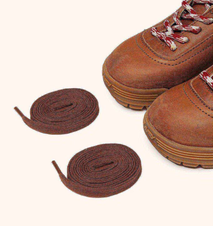 MALGA STIEFEL AUS LEDER, FARBE NATURLEDER UND GRAU