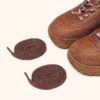 MALGA STIEFEL AUS LEDER, FARBE NATURLEDER UND GRAU MALGA STIEFEL AUS LEDER, FARBE NATURLEDER UND GRAU