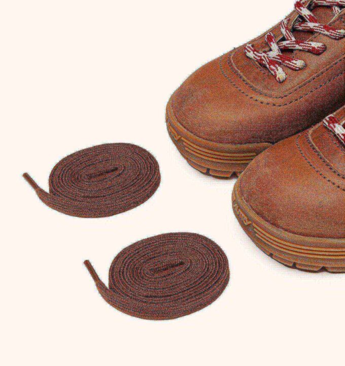 MALGA STIEFEL AUS LEDER, FARBE NATURLEDER UND GRAU MALGA STIEFEL AUS LEDER, FARBE NATURLEDER UND GRAU