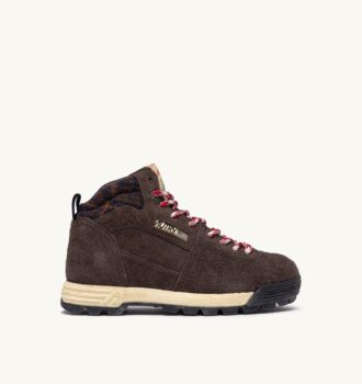 Malga-Stiefel in Wildlederfarbe Pfeffer