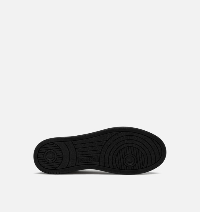 MED-WAY SNEAKER AUS LEDER, FARBE MARSHMALLOW UND SCHWARZ