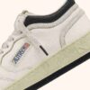 MED-WAY SNEAKER AUS LEDER, FARBE MARSHMALLOW UND SCHWARZ