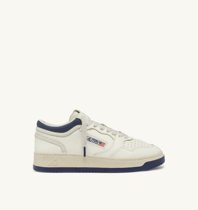 MED-WAY SNEAKER AUS LEDER IN DEN FARBEN MARSHMALLOW UND ENSIGN BLUE MED-WAY SNEAKER AUS LEDER IN DEN FARBEN MARSHMALLOW UND ENSIGN BLUE