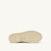 MED-WAY SNEAKER AUS LEDER UND LAMMFELL IN DEN FARBEN WEISS UND MARSHMALLOW