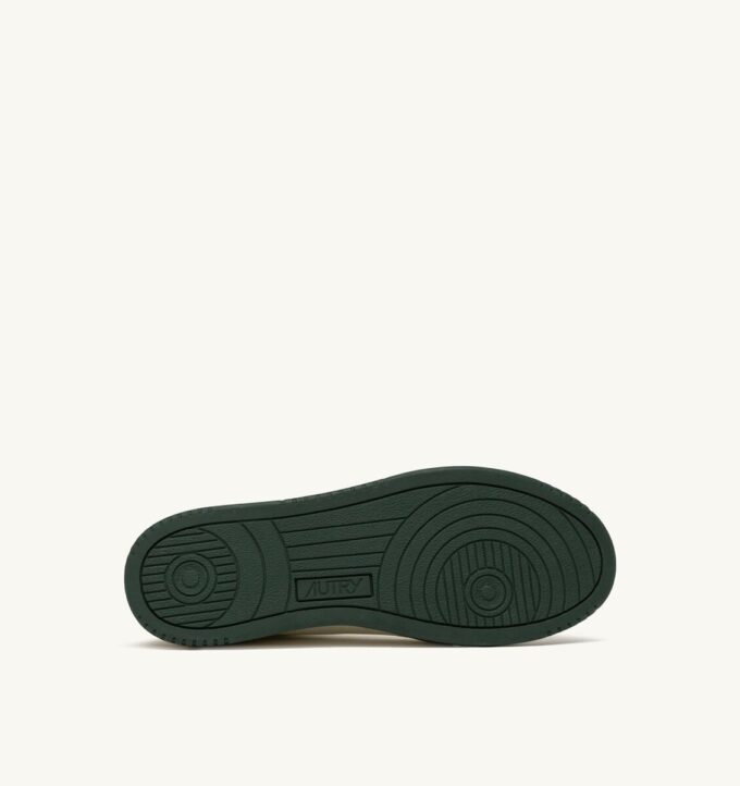 MED-WAY SNEAKER IN LEDER, FARBE MARSHMALLOW UND MOUNTAIN