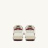 MED-WAY SNEAKER IN LEDER, FARBE MARSHMALLOW UND SYRAH