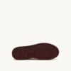 MED-WAY SNEAKER IN LEDER, FARBE MARSHMALLOW UND SYRAH