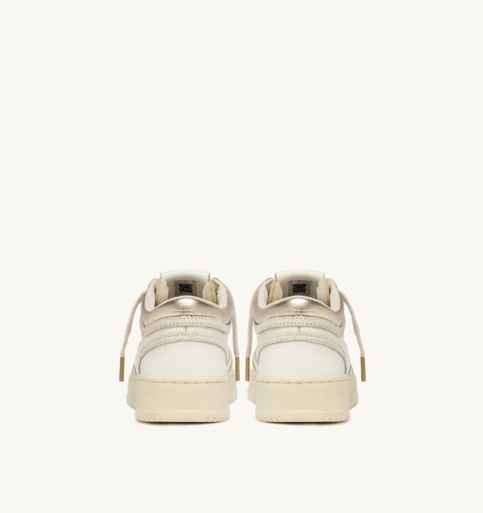 MED-WAY SNEAKER IN LEDERFARBE MARSHMALLOW UND PLATIN MED-WAY SNEAKER IN LEDERFARBE MARSHMALLOW UND PLATIN