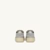 MEDALIST KIDS LOW SNEAKERS IN SUEDE COLOR LOFT WHITE AND GREEN MEDALIST KIDS LOW SNEAKERS IN SUEDE COLOR LOFT WHITE AND GREEN