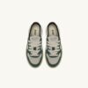MEDALIST KIDS LOW SNEAKERS IN SUEDE COLOR LOFT WHITE AND GREEN MEDALIST KIDS LOW SNEAKERS IN SUEDE COLOR LOFT WHITE AND GREEN