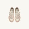 MEDALIST KIDS LOW SNEAKERS IN WEISSEM, BRAUNEM UND ROSA LEDER MEDALIST KIDS LOW SNEAKERS IN WEISSEM, BRAUNEM UND ROSA LEDER