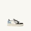 MEDALIST KIDS LOW SNEAKERS IN WEISSEM, SCHWARZEM UND BLAUEM LEDER MEDALIST KIDS LOW SNEAKERS IN WEISSEM, SCHWARZEM UND BLAUEM LEDER