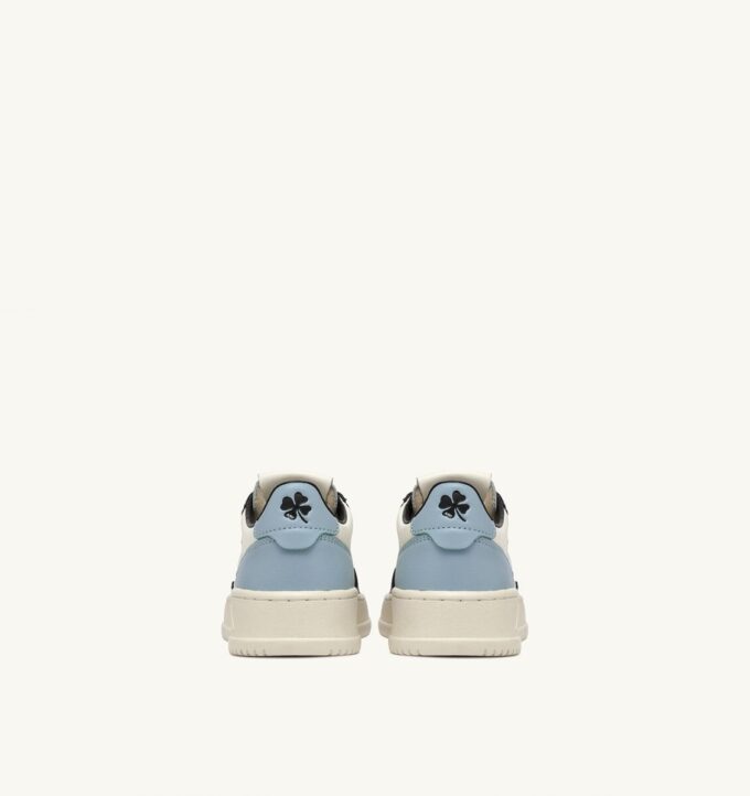 MEDALIST KIDS LOW SNEAKERS IN WEISSEM, SCHWARZEM UND BLAUEM LEDER MEDALIST KIDS LOW SNEAKERS IN WEISSEM, SCHWARZEM UND BLAUEM LEDER