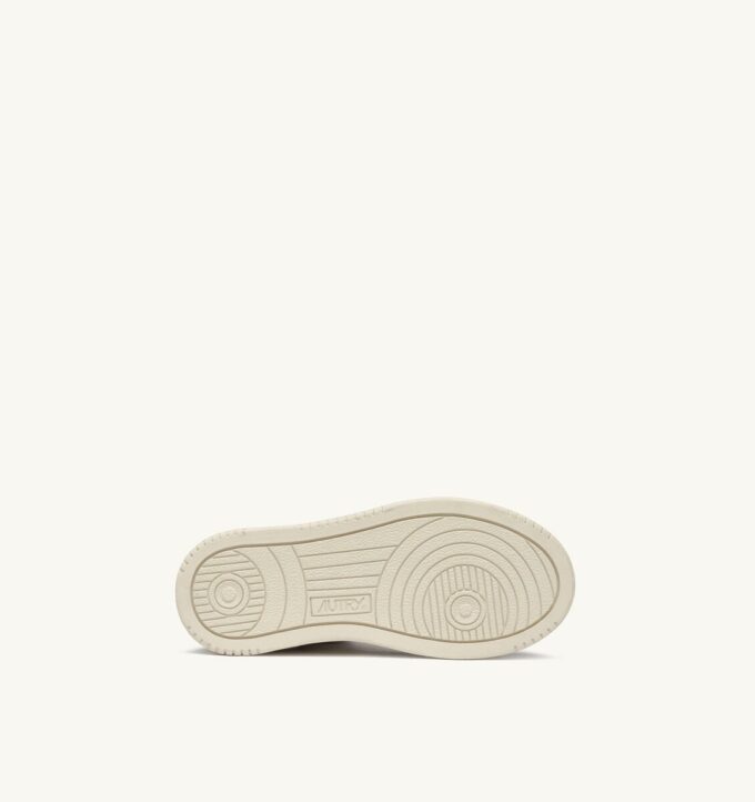 MEDALIST KIDS MID SNEAKER IN WEISSEM, SCHWARZEM UND BLAUEM LEDER