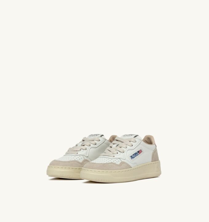 MEDALIST KIDS LOW SNEAKERS IN WEISSEM UND KREOLISCH-ROSA WILDLEDER MEDALIST KIDS LOW SNEAKERS IN WEISSEM UND KREOLISCH-ROSA WILDLEDER