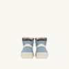 MEDALIST KIDS MID SNEAKER IN WEISSEM, SCHWARZEM UND BLAUEM LEDER