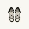 MEDALIST KIDS MID SNEAKER IN WEISSEM, SCHWARZEM UND BLAUEM LEDER