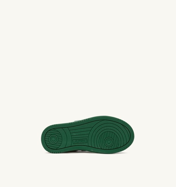 MEDALIST KIDSTRIPES LOW BICOLOR SNEAKERS IN WEISSEM UND GRÜNEM LEDER MEDALIST KIDSTRIPES LOW BICOLOR SNEAKERS IN WEISSEM UND GRÜNEM LEDER
