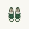 MEDALIST KIDSTRIPES LOW BICOLOR SNEAKERS IN WEISSEM UND GRÜNEM LEDER MEDALIST KIDSTRIPES LOW BICOLOR SNEAKERS IN WEISSEM UND GRÜNEM LEDER
