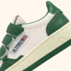 MEDALIST KIDSTRIPES LOW BICOLOR SNEAKERS IN WEISSEM UND GRÜNEM LEDER MEDALIST KIDSTRIPES LOW BICOLOR SNEAKERS IN WEISSEM UND GRÜNEM LEDER