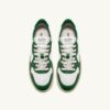 MEDALIST LOW BICOLOR SNEAKER AUS WEISSEM UND GRÜNEM LEDER
