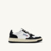 MEDALIST LOW BICOLOR SNEAKER AUS WEISSEM UND SCHWARZEM LEDER MEDALIST LOW BICOLOR SNEAKER AUS WEISSEM UND SCHWARZEM LEDER