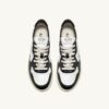 MEDALIST LOW BICOLOR SNEAKER AUS WEISSEM UND SCHWARZEM LEDER MEDALIST LOW BICOLOR SNEAKER AUS WEISSEM UND SCHWARZEM LEDER