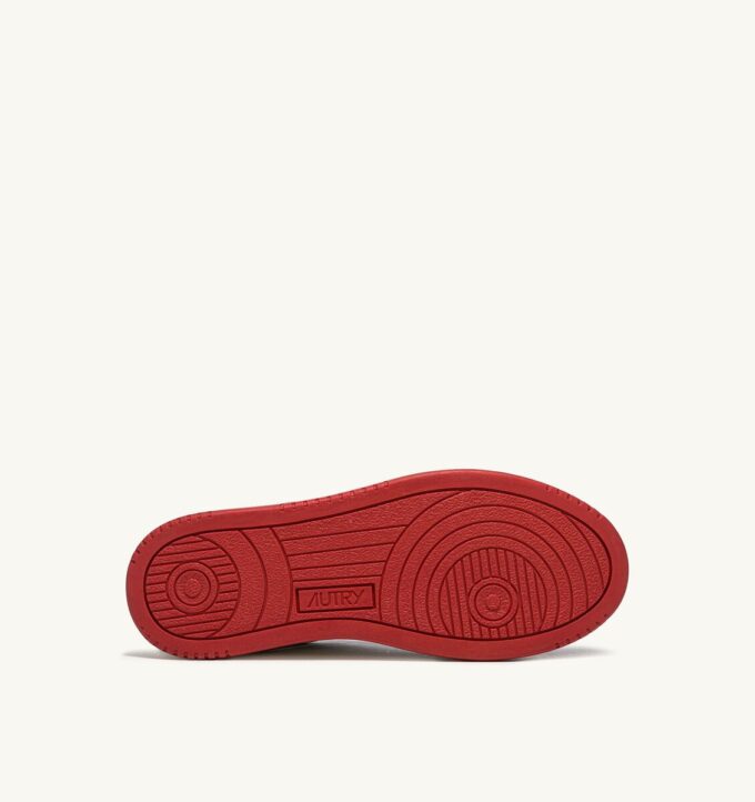 MEDALIST LOW BICOLOR SNEAKERS IN WEISSEM UND ROTEM LEDER MEDALIST LOW BICOLOR SNEAKERS IN WEISSEM UND ROTEM LEDER