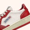 MEDALIST LOW BICOLOR SNEAKERS IN WEISSEM UND ROTEM LEDER MEDALIST LOW BICOLOR SNEAKERS IN WEISSEM UND ROTEM LEDER