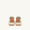MEDALIST LOW BICOLOR SNEAKERS IN WEISSEM UND SAND STORM LEDER