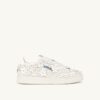 MEDALIST LOW ‚BLOOMING‘ SNEAKER AUS LACKLEDER, FARBE WEISS MEDALIST LOW ‚BLOOMING‘ SNEAKER AUS LACKLEDER, FARBE WEISS
