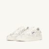 MEDALIST LOW ‚BLOOMING‘ SNEAKER AUS LACKLEDER, FARBE WEISS MEDALIST LOW ‚BLOOMING‘ SNEAKER AUS LACKLEDER, FARBE WEISS