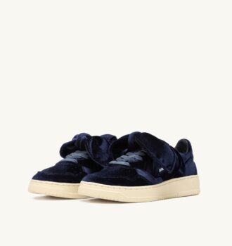 MEDALIST LOW BOW ‚VELVET‘ SNEAKERS COLOR BLUE