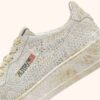 MEDALIST LOW ‚CRYSTAL‘ MICRO RHINESTONES SNEAKERS WHITE
