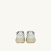 MEDALIST LOW KIDSTRIPES SNEAKER AUS LEDER, FARBE WEISS
