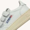 MEDALIST LOW KIDSTRIPES SNEAKER AUS LEDER, FARBE WEISS